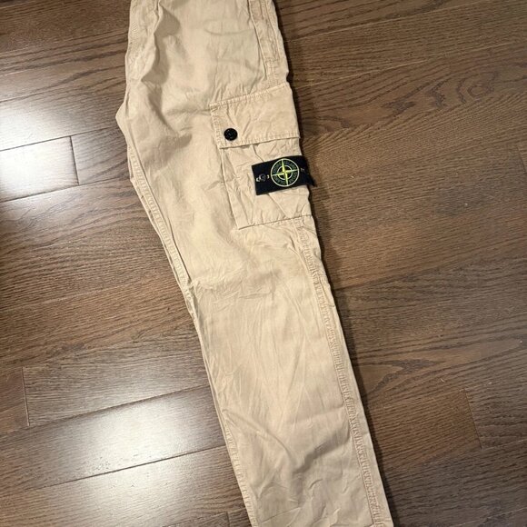 Stone Island 'Old Treatment' Cargo Pants - Sand - 30/30 - Picture 10 of 13